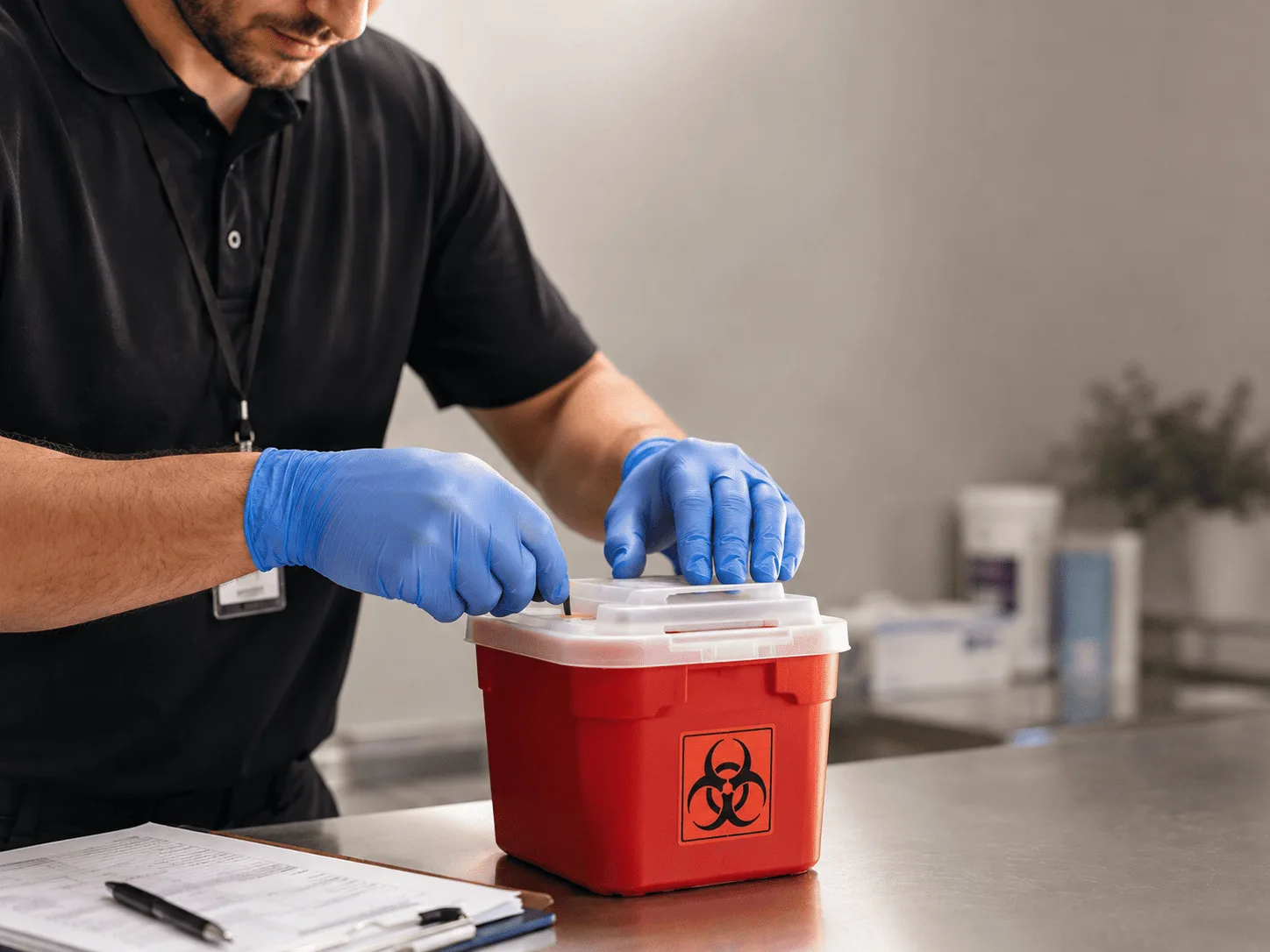 Why choose Sharps Waste Disposal in Doss, TX